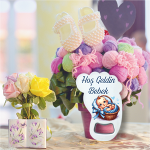 Baby Shower - Hoşgeldin Bebek Magnet Açacak 02