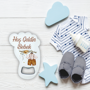 Baby Shower - Hoşgeldin Bebek Magnet Açacak 07