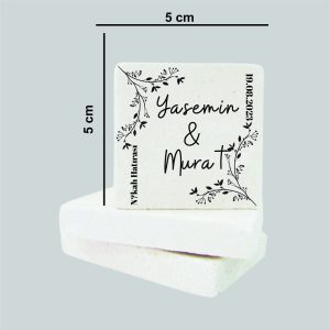 Düğün Nişan Kına Doğal Taş Magnet 07