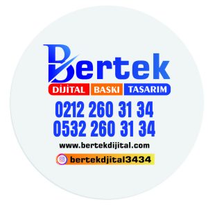 Firma Promosyon Baskılı Bardak Altlığı Yuvarlak
