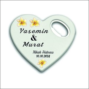 Düğün Nişan Nikah Kalp Magnet Açacak 008