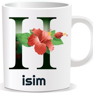 Kişiye Özel Baskılı Harfli Kupa Bardak CCC09