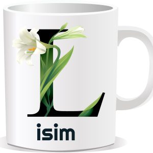 Kişiye Özel Baskılı Harfli Kupa Bardak CCC014