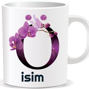 Kişiye Özel Baskılı Harfli Kupa Bardak CCC018