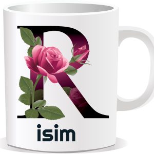 Kişiye Özel Baskılı Harfli Kupa Bardak CCC020