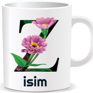 Kişiye Özel Baskılı Harfli Kupa Bardak CCC028