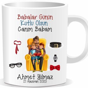 Babalar Günü Kupa Bardak b7