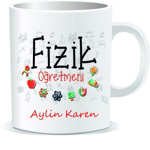 Öğretmenler Günü Kupa Bardak Fizik Öğretmeni 01