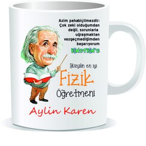 Öğretmenler Günü Kupa Bardak Fizik Öğretmeni 02