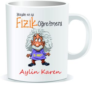 Öğretmenler Günü Kupa Bardak Fizik Öğretmeni 03