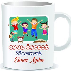 Öğretmenler Günü Kupa Bardak Anasınıfı 04