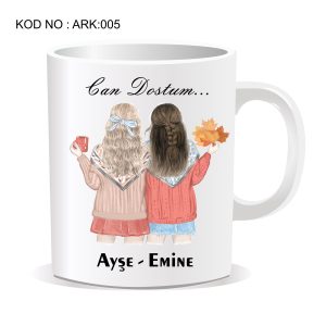 Arkadaş Temalı Kupa Bardak ark05