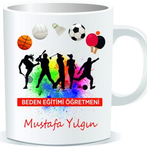 Öğretmenler Günü Kupa Bardak Beden Öğretmeni 03