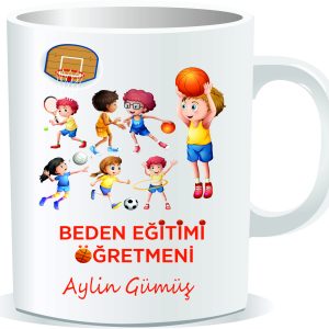 Öğretmenler Günü Kupa Bardak Beden Öğretmeni 05