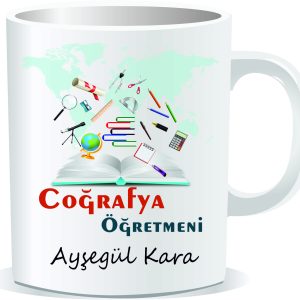 Öğretmenler Günü Kupa Bardak Coğrafya Öğrt. 01