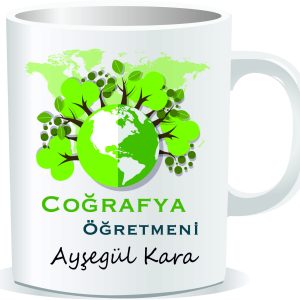 Öğretmenler Günü Kupa Bardak Coğrafya Öğrt. 02