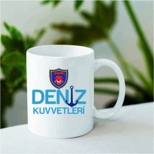 Mesleklere Özel İsimli Kupa Bardak Deniz Kuvvetleri
