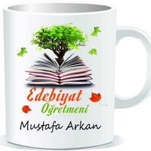 Öğretmenler Günü Kupa Bardak Edebiyat Öğretmeni 03