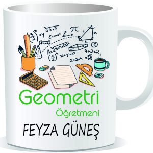 Öğretmenler Günü Kupa Bardak Geometri Öğretmeni