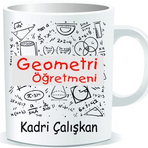 Öğretmenler Günü Kupa Bardak Geometri Öğretmeni 02