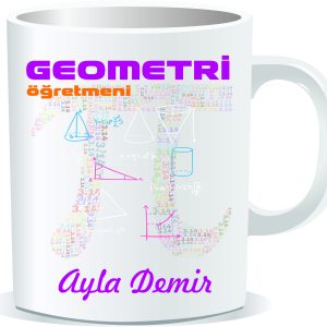 Öğretmenler Günü Kupa Bardak Geometri Öğretmeni 03