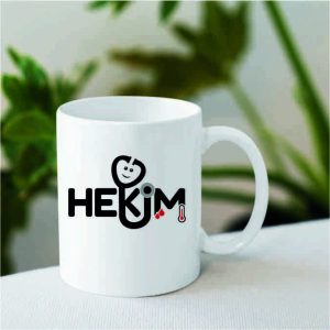 Mesleklere Özel İsimli Kupa Bardak Hekim