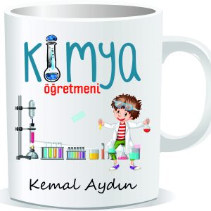 Öğretmenler Günü Kupa Bardak Kimya Öğretmeni 02