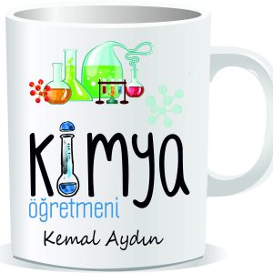 Öğretmenler Günü Kupa Bardak Kimya Öğretmeni 05