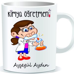 Öğretmenler Günü Kupa Bardak Kimya Öğretmeni 06
