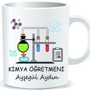 Öğretmenler Günü Kupa Bardak Kimya Öğretmeni 07
