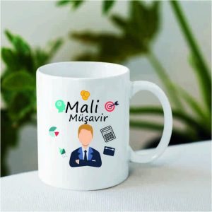 Mesleklere Özel İsimli Kupa Bardak Mali Müşavir
