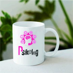 Mesleklere Özel İsimli Kupa Bardak Psikolog