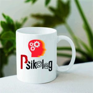Mesleklere Özel İsimli Kupa Bardak Psikolog 1