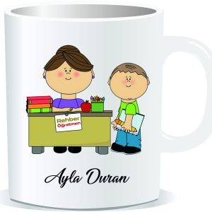 Öğretmenler Günü Kupa Bardak Rehber Öğretmeni 02