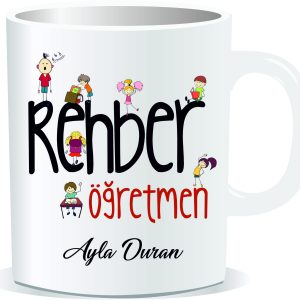 Öğretmenler Günü Kupa Bardak Rehber Öğretmeni 03