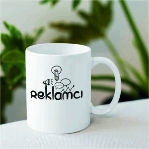 Mesleklere Özel İsimli Kupa Bardak Reklamcı