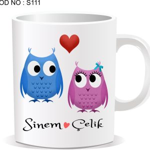 Sevgiliye Özel Kupa Bardak s111