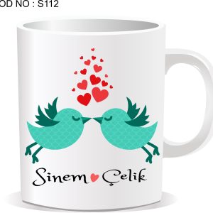 Sevgiliye Özel Kupa Bardak s112
