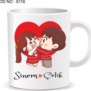 Sevgiliye Özel Kupa Bardak s116