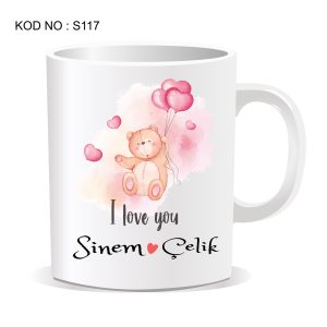 Sevgiliye Özel Kupa Bardak s117