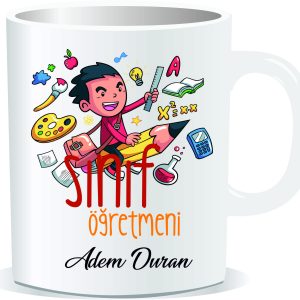 Öğretmenler Günü Kupa Bardak Sınıf Öğretmeni 02