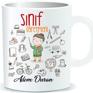 Öğretmenler Günü Kupa Bardak Sınıf Öğretmeni 06