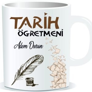 Öğretmenler Günü Kupa Bardak Tarih Öğretmeni