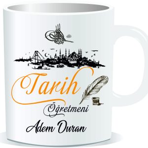 Öğretmenler Günü Kupa Bardak Tarih Öğretmeni 03