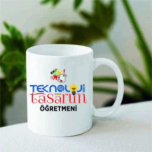Mesleklere Özel İsimli Kupa Bardak Teknoloji Tasarım