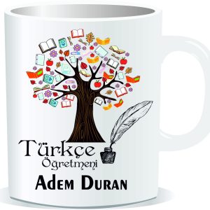 Öğretmenler Günü Kupa Bardak Türkçe Öğretmeni 02