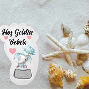 Baby Shower - Hoşgeldin Bebek Magnet Açacak bbb35