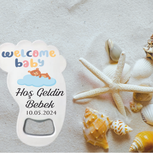 Baby Shower - Hoşgeldin Bebek Magnet Açacak bbb82