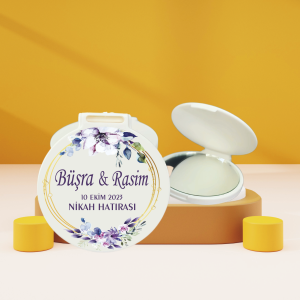 Düğün Hediyelik Cep Aynası Ak016