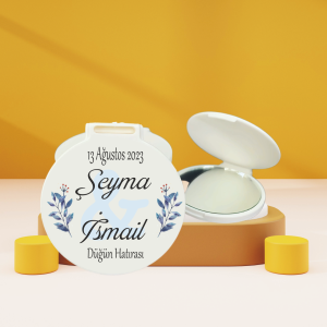Düğün Hediyelik Cep Aynası Ak023